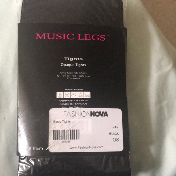 I am selling fashion nova basic tights - Picture 4 of 4